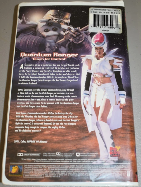 POWER RANGERS - Time Force - The Quantum Ranger [VHS] £36.49 - PicClick UK