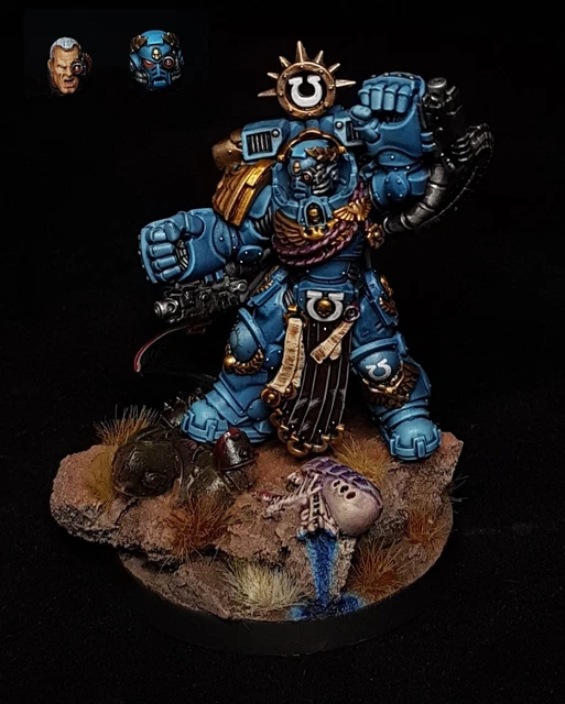 Ultramarines - Marneus Calgar en Armure d’Antilochus - Warhammer 40K