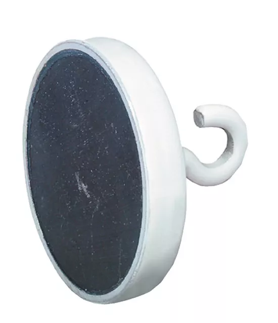 Ganci con Magnete Copertura Ø 40 MM Magnetico Deckenmagnet Bianco per La Coperta