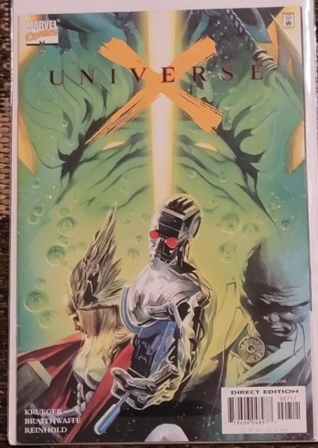 UNIVERSE X #8 (1999) Alex Ross Cover - Alternate Marvel Universe Thor Hulk