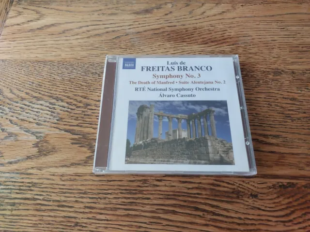 Luis De Freitas Branco Symphony No 3 CD New & Sealed