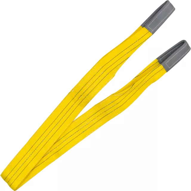 Nastro di sollevamento PETEX WLL 3.000 kg, varie lunghezze, larghezza 90 mm, giallo Nastro di sollevamento PETEX WLL 3.000 kg, varie lunghezze, larghezza 90 mm, giallo