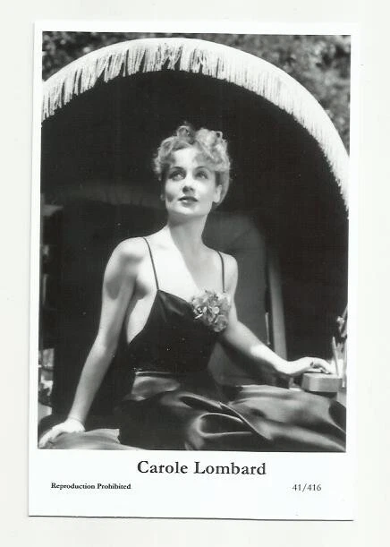 (Bx16) Carole Lombard Swiftsure Photo Postcard (41/416) Filmstar Pin Up Glamor