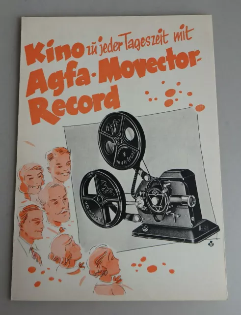 Prospekt Agfa Schmalfilm-Projektore und Ozaphan Filme ab 1935 (78395)