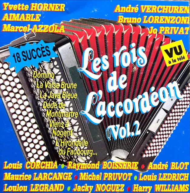 Compilation CD Les Rois De L'Accordéon Vol.2