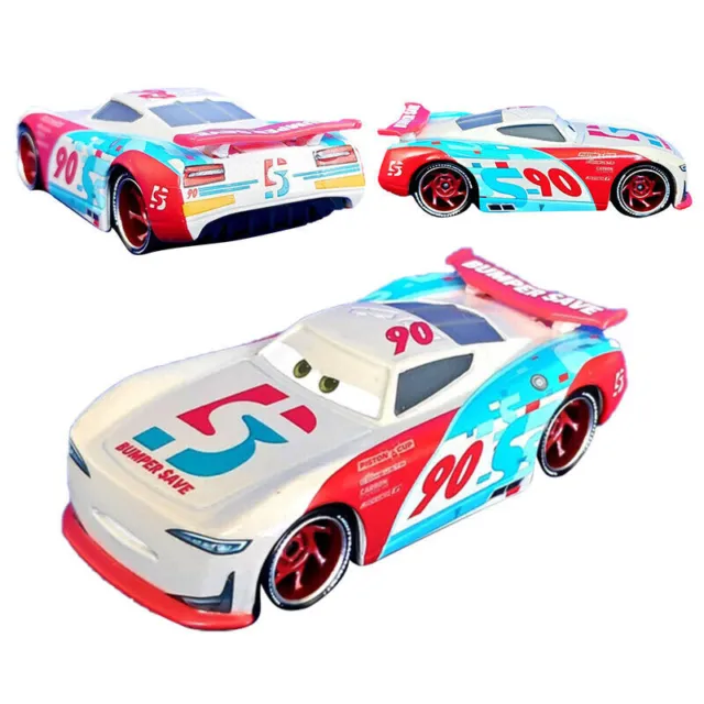 Disney Pixar Cars 3 No.90 Bumper Save 1:55 Diecast Model Toys Car Loose Gift