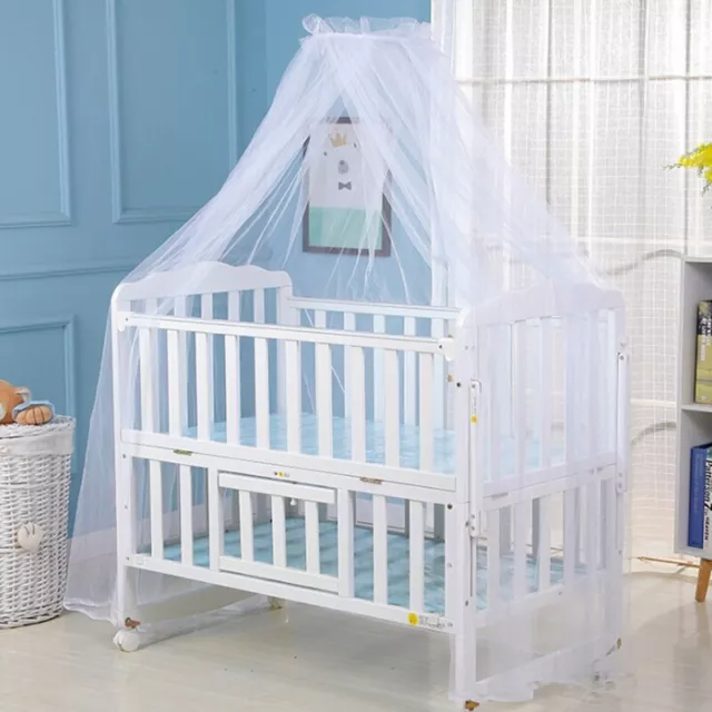 Baby Bed Safe Mosquito Net Cradle Bed Canopy Crib Cot Netting Cover Universal