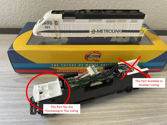 Athearn HO Scale RTR F59PHi 3D Printed Part Cab Interior & Control Stand