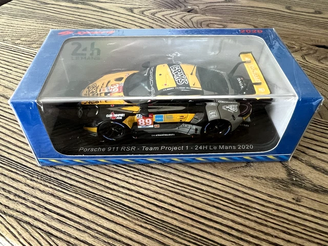 Porsche 911 RSR Le Mans 2020 – Spark 1/43 – Miniature Neuve
