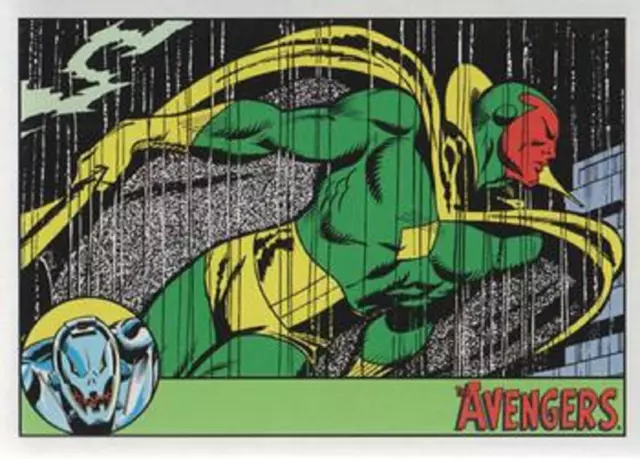 The Avengers: VISION (2015 MARVEL SILVER AGE) [NEAR MINT NM+] Card #57