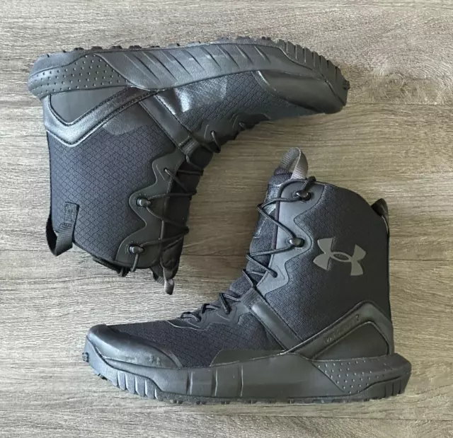 Under Armour UA Micro G Valsetz Tactical Black Mens Boots 3023743-001 Size 8-12