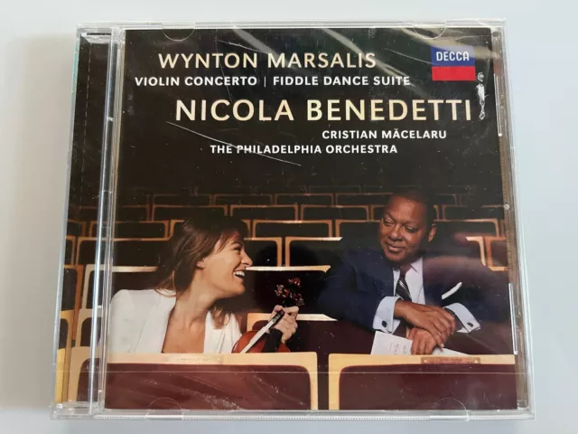 Wynton Marsalis Marsalis: Violin Concerto; Fiddle Dance Suite (CD) New Sealed