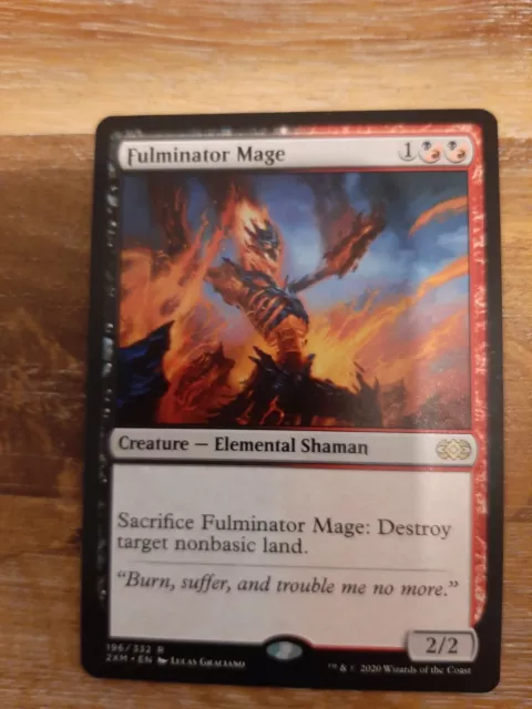 Fulminator mage, Mage fulminateur Magic, mtg