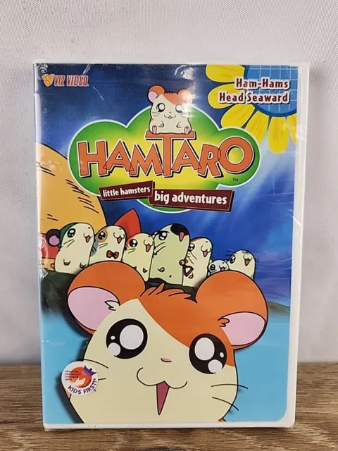 Hamtaro Vol. 2: Ham-Hams Head Seaward (DVD, R1, 2002) - NEW & Sealed(Shelf Wear)