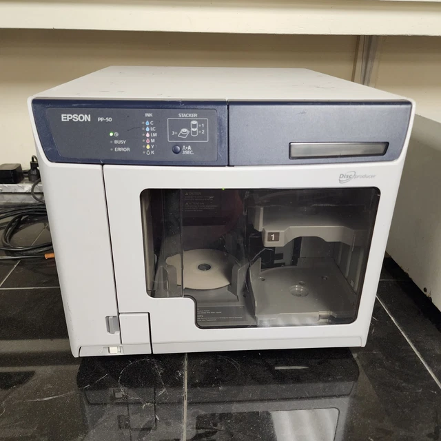 EPSON N133A PP-50 Disc Producer Printer & CD/DVD