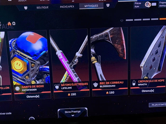 Compte Apex Legends PC Héritage - Compte Jeu Neuf - PC Electronic Arts Installer Apex Legends