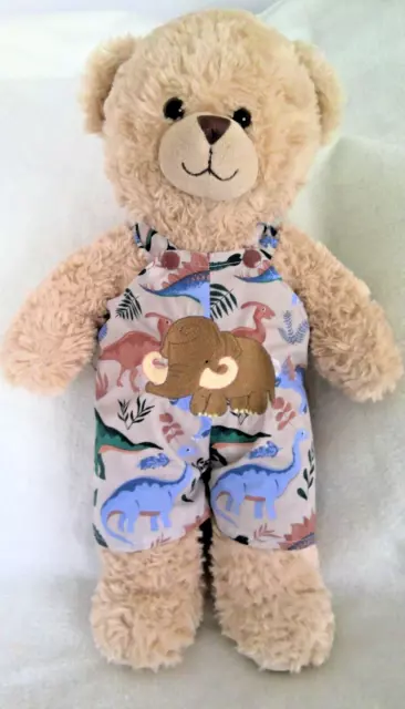 NEW BAB Build a Bear Handmade teddy  clothes to fit 40cm size dungarees/overalls