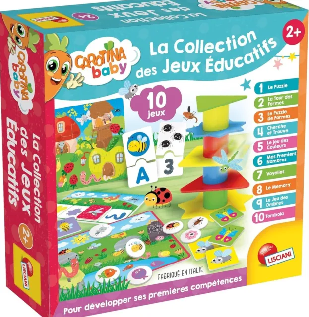 Collection des 10 Jeux éducatifs pour enfants à partir de 2 ans