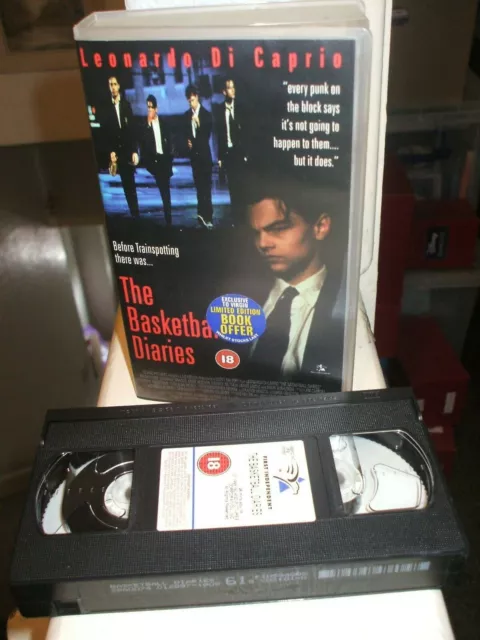 The Basketball Diaries VHS Video Retro, Leonardo Di Caprio 1995
