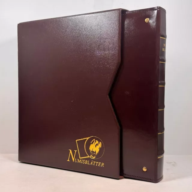 Deutsche Post NUMISBLATT Album Ringbinder mit Schuber gebraucht [NBAS