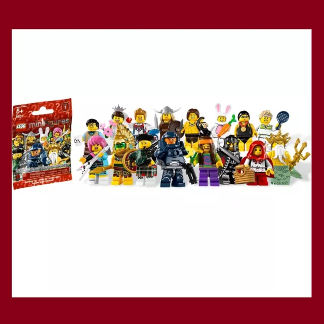 LEGO 8831 - Scegli il TUO Personaggio SERIE 7 - CHOOSE YOUR MINIFIGURE