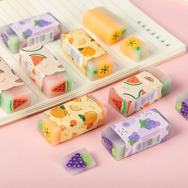 A estrenar goma de borrar 4,6 X2,1x 1,5 cm color claro aula precios
