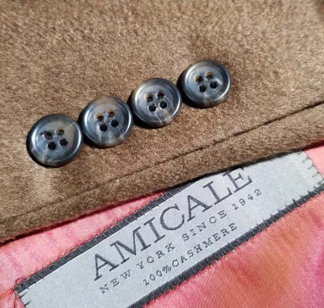 40R Western Unconstructed vicuna- brown CASHMERE Tweed Blazer Jacket sport Coat 40R Western Unconstructed vicuna- brown CASHMERE Tweed Blazer Jacket sport Coat