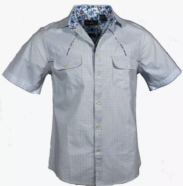 Men's Shirt "DaVinci "Button Down Casual Shirt -100% Cotton NWT Org $49.50