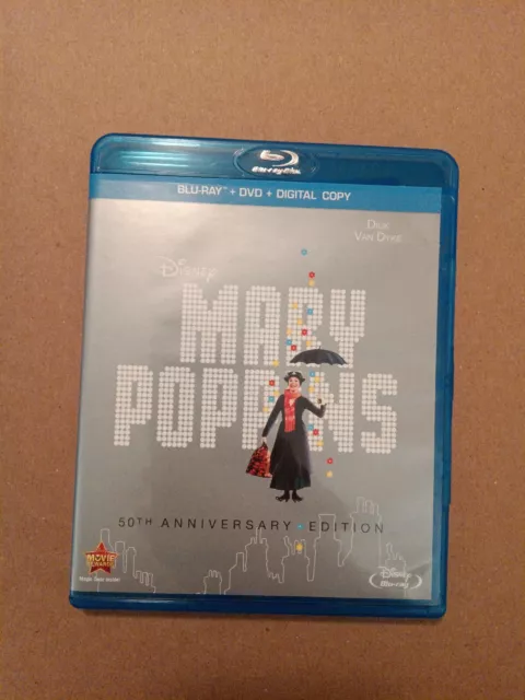 Mary Poppins: 50th Anniversary Edition [Blu-ray + DVD + Digital Copy]