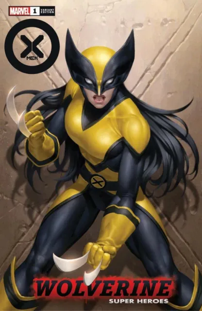 X-Men #1 Junggeun Yoon Wolverine X-23 Trading Card Variant Limited To 800 W/Coa