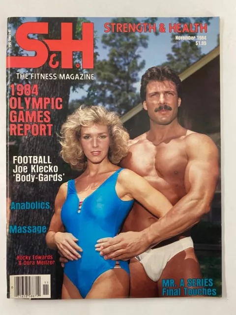 VTG Strength& Health Magazine November 1984 Vol 52 #6 Rocky Edwards Dora Meltzer