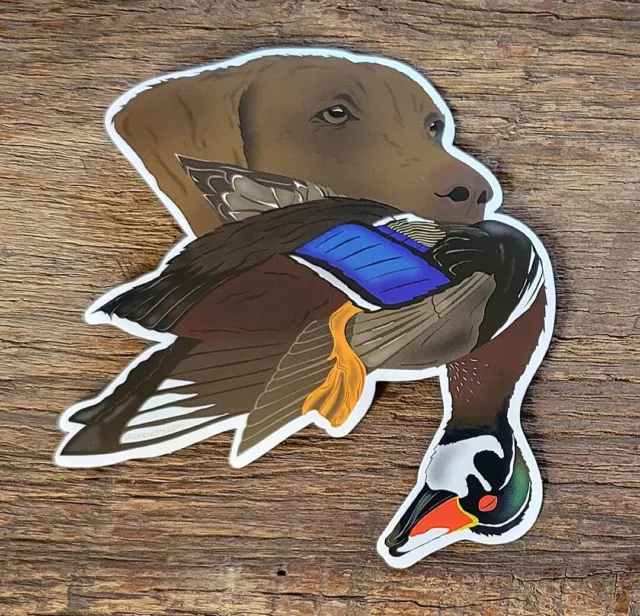 BIRD DOG HUNTING Stickers MANY BREEDS!!  Ducks Pheasants Grouse Upland