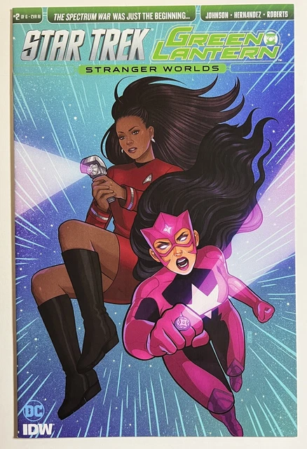 Star Trek Green Lantern Stranger Worlds 2 Bartel RI Variant 2017 Star Sapphire