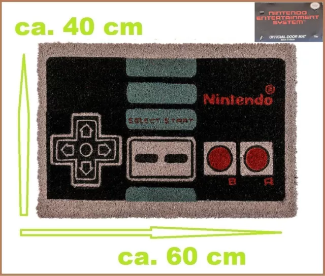 Nintendo Alfombrilla Felpudo 60x40cm Controler NesEntertainment