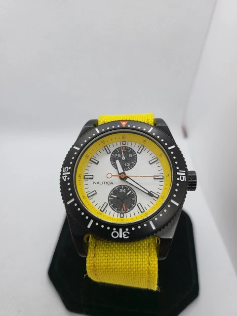 Reloj sales nautica amarillo
