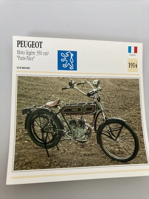 MOTO DE STAYER 1000 cm3 MAG 2C 11A 1926 Carte moto Collection Atlas France EUR 6,95 - FR