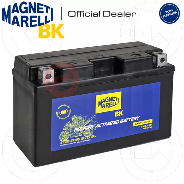 Batteria Magneti Marelli 12V 6.5Ah Yt7B-Bs Yamaha Hw Xenter 125 2012 2013 2014