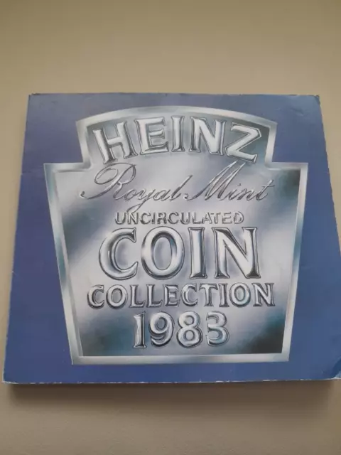 1983 Royal Mint Heinz Brilliant Uncirculated Coin Set