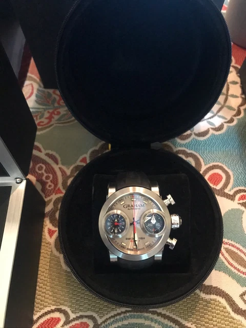 GRAHAM WATCH R SWORDFISH BOOSTE CHRONOGRAPH AUTOMATIC DIVER MENS 46mm SWISS MADE GRAHAM WATCH R SWORDFISH BOOSTE CHRONOGRAPH AUTOMATIC DIVER MENS 46mm SWISS MADE