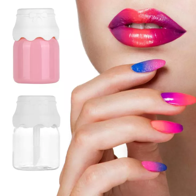 Cute Empty Lip Gloss Tube Milk Bottle Shape DIY Lipstick Cosmetic Containers