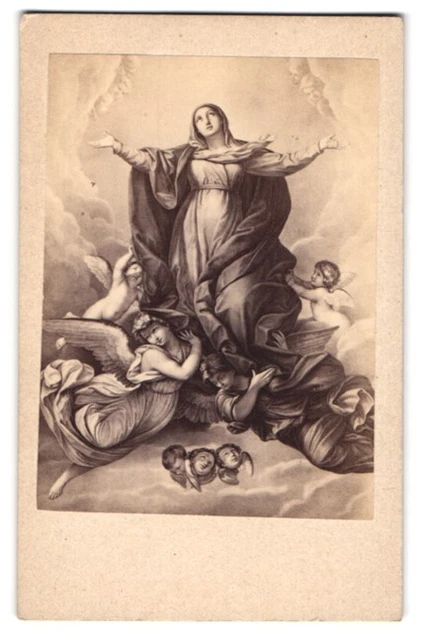 Fotografie Franz Hanfstängl, München, Gemälde: Himmelfahrt Maria, nach Guido Re