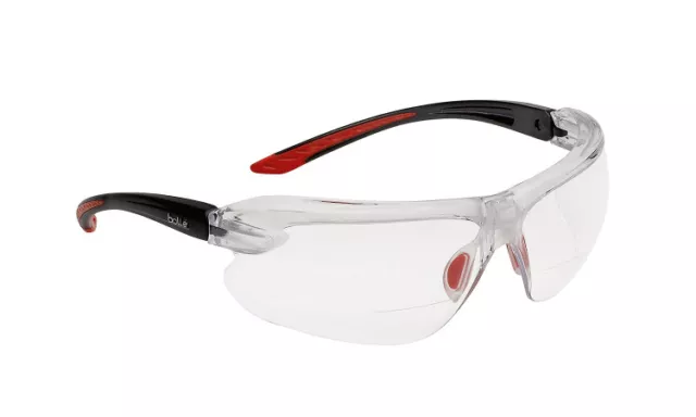 Bolle IRI-S - Safety Glasses Di-optric Lens Reading Area B-Flex shape - Clear 3