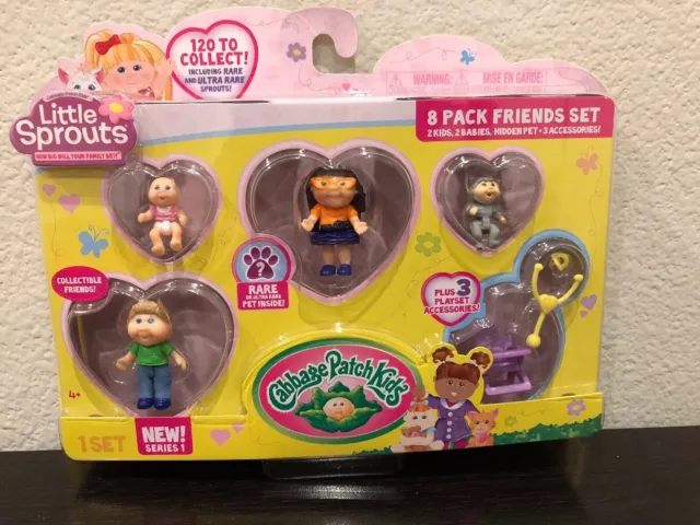 Cabbage Patch Kids Little Sprouts 8pk Friends Set Assortment *Emily* Toys