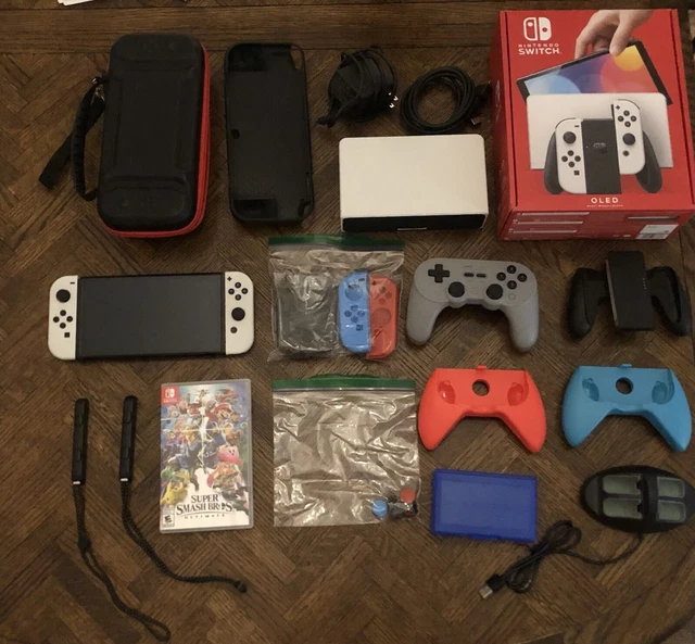 NINTENDO SWITCH OLED Model HEG001 Handheld Console 64GB White £274