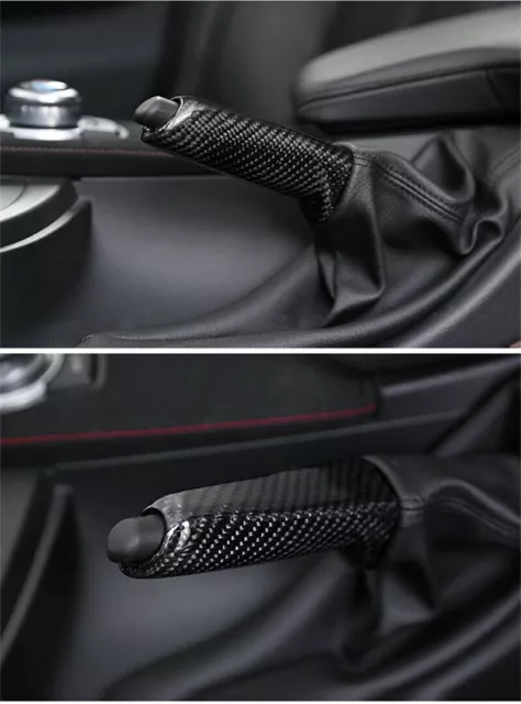 Echt Carbon Handbremshebel Handbremsgriff 116.5*44.2mm Für BMW 3er E90 F30 F34