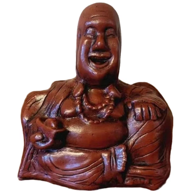 Résine Bureau Sculpture Du Majeur Geste De La Main Statue Bouddhiste