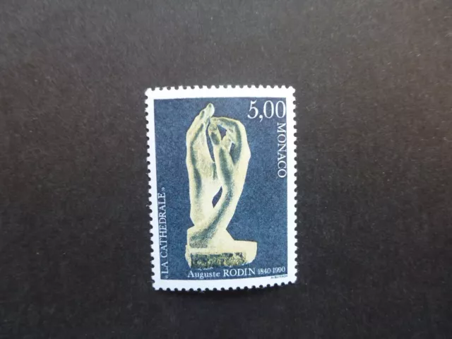 MONACO 1990 The 150th Anniversary of the Birth of Auguste Rodin Mint Stamp