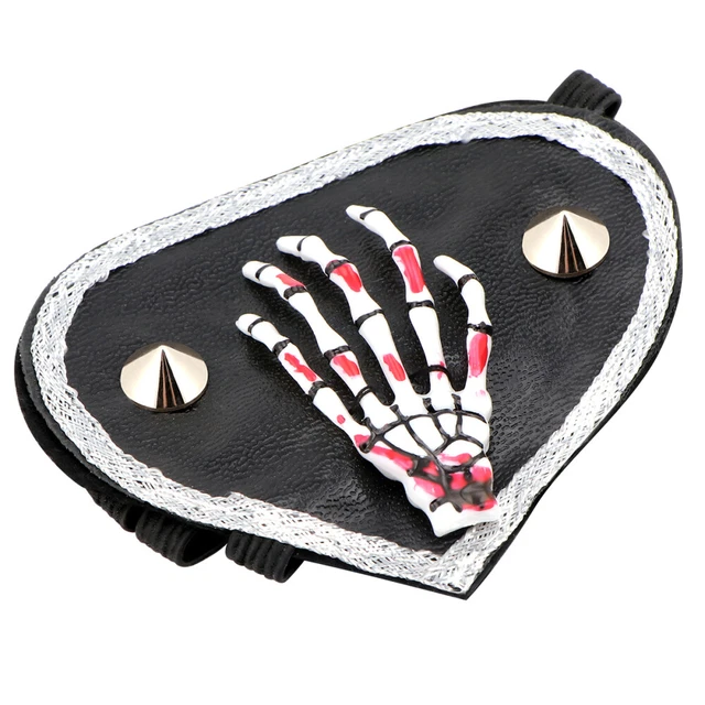Adulto Pirate Black Pirat con patrón de mano accesorios de disfraz fiesta preferido