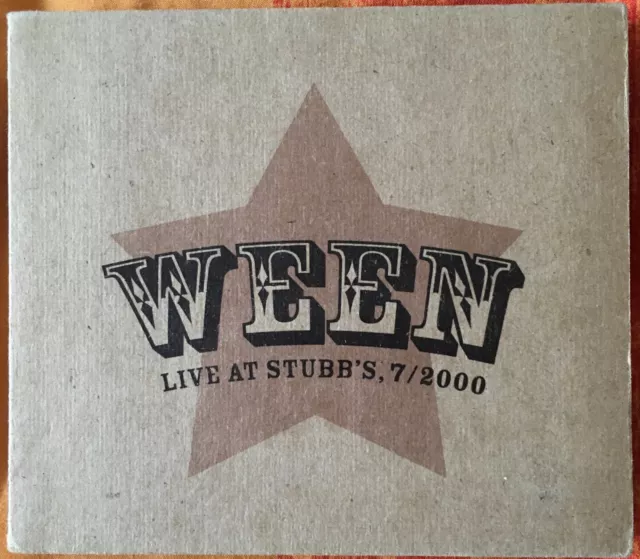 WEEN Live At Stubb's 7/2000  3x CD Boognish CHOCODOG Alternative Rock L.M.L.Y.P.