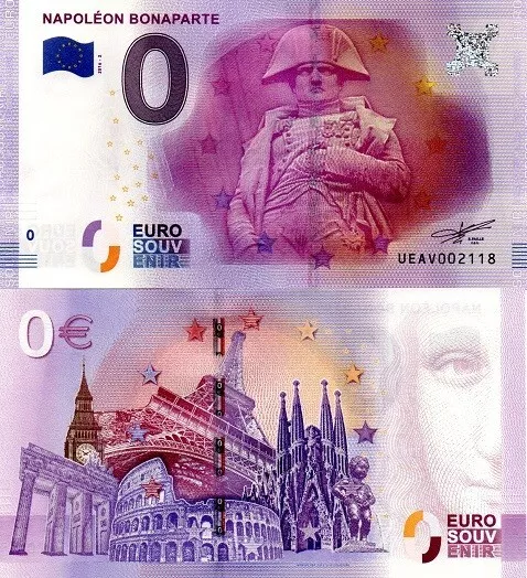 Billet 0 Euro - 2016-2 - Napoléon Bonaparte - Ueav002118